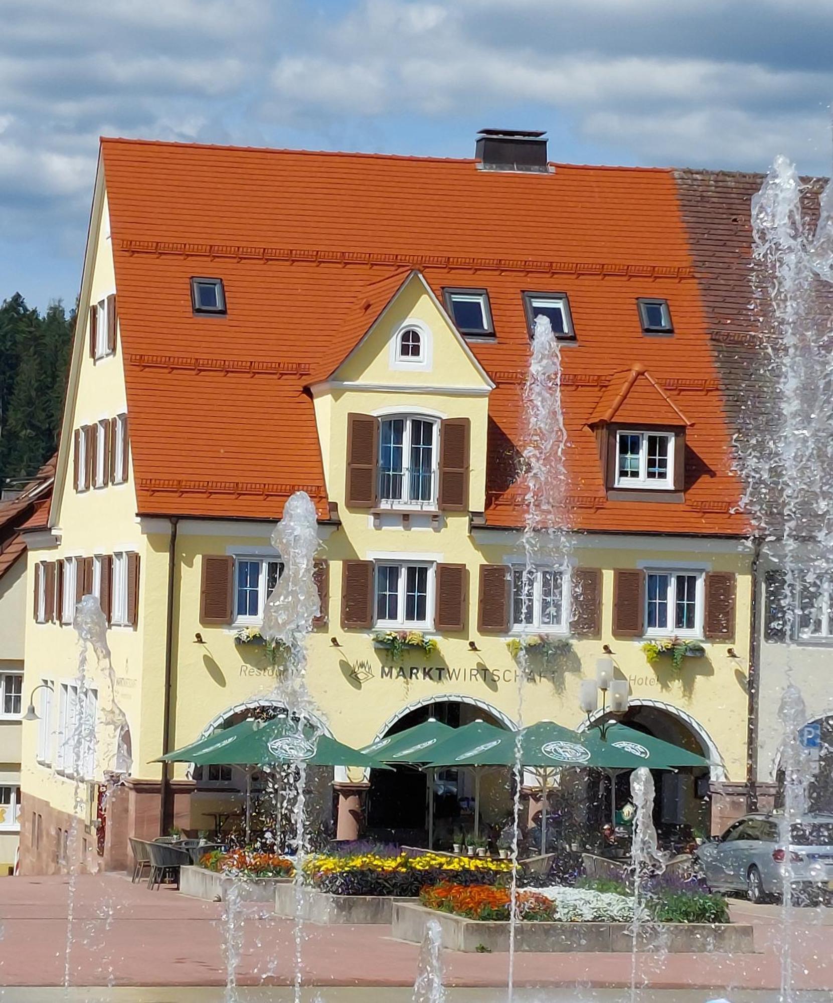 Marktwirtschaft Restaurant & Hotel Фройденштадт Экстерьер фото